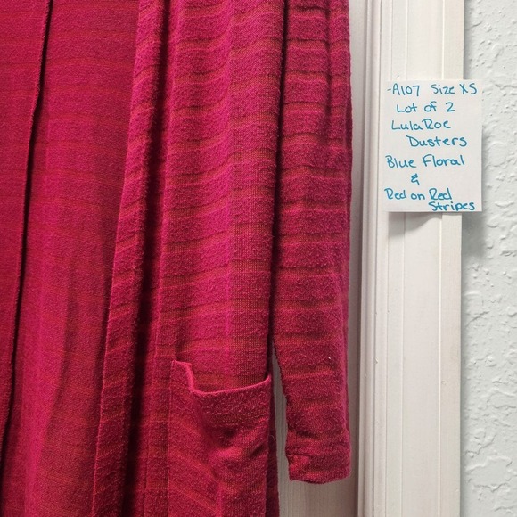 Lot of 2 LulaRoe sweater dusters - Picture 6 of 7